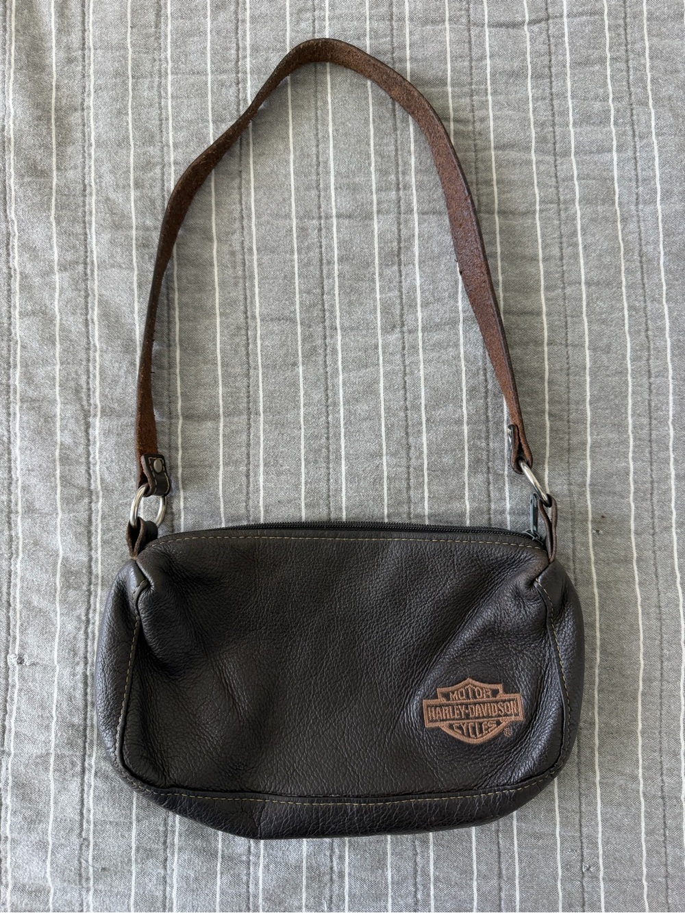 Harley-Davidson Women’s Brown Leather Purse Handbag Motorcycle